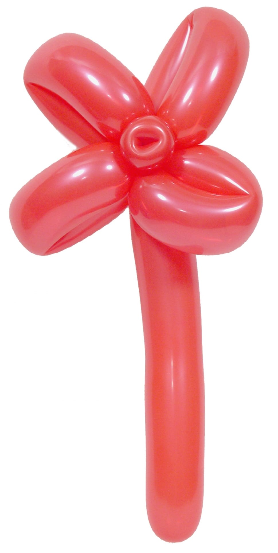 red flower form balloon preview