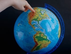 Finger, Map, Child, Earth, Globus, human body part, human hand thumbnail