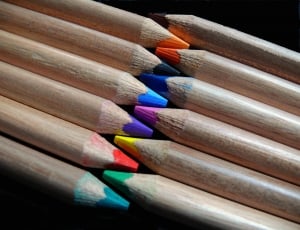 12 assorted color color pencils thumbnail