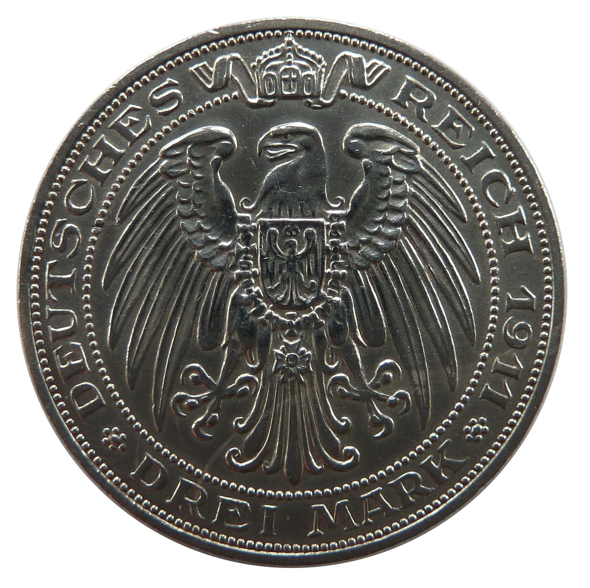 silver round coin