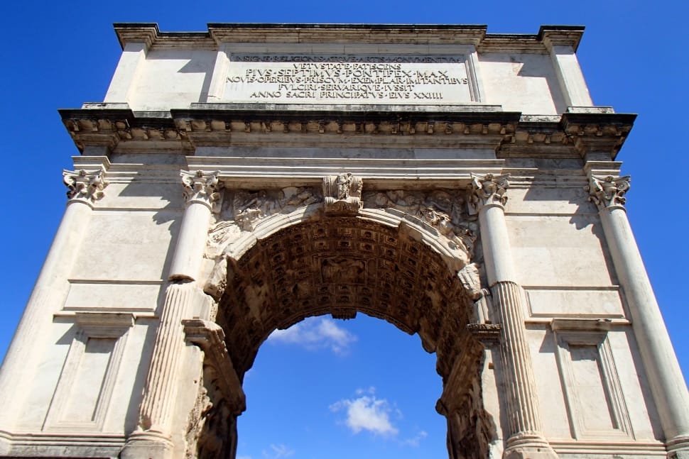 Rome, Triumphal Arch, Sculpture, architecture, architectural column preview
