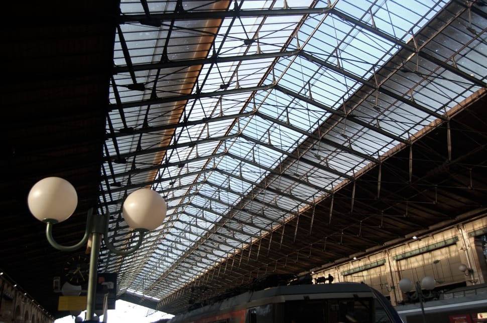 Paris, Metro, Lights, Station, Subway, architecture, roof preview