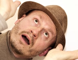 High Looking, Hands On, Hoping, Hat, Man, human body part, human face thumbnail