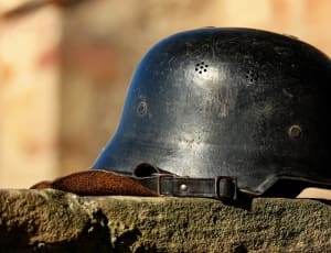black military helmet thumbnail