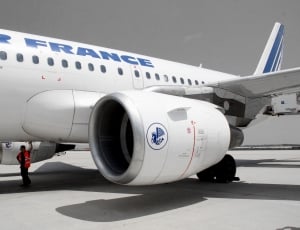 close up photography of Air France plane thumbnail