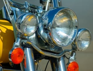 chrome motorcycle headlight thumbnail