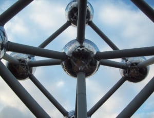 Brussels, Atomium, Atom, Molecule, wheel, outdoors thumbnail
