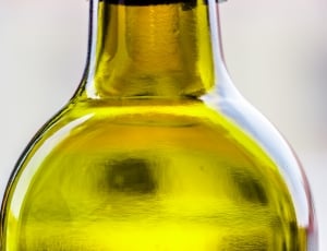 yellow translucent glass bottle thumbnail