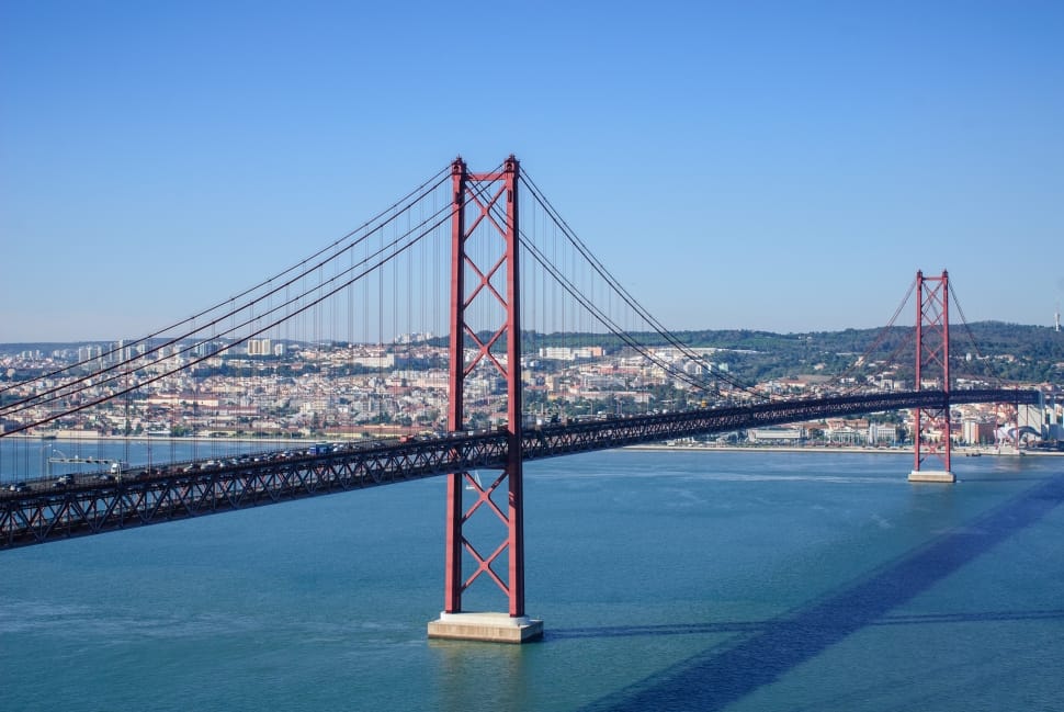 Ponte 25 De Abril, Lisbon, bridge - man made structure, suspension bridge preview