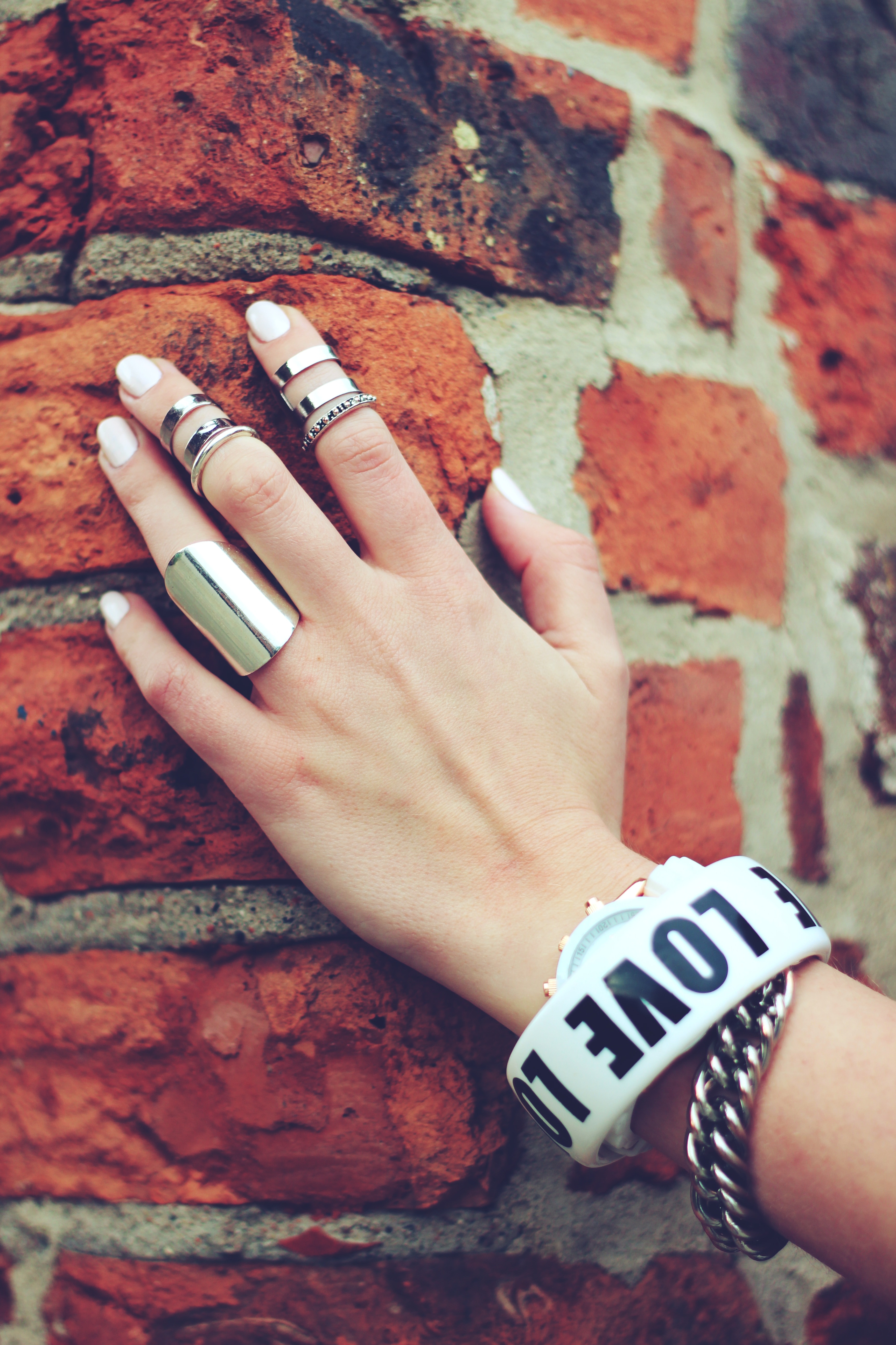 Hand, Bricks, Ring, Rings, Nails, human hand, human body part