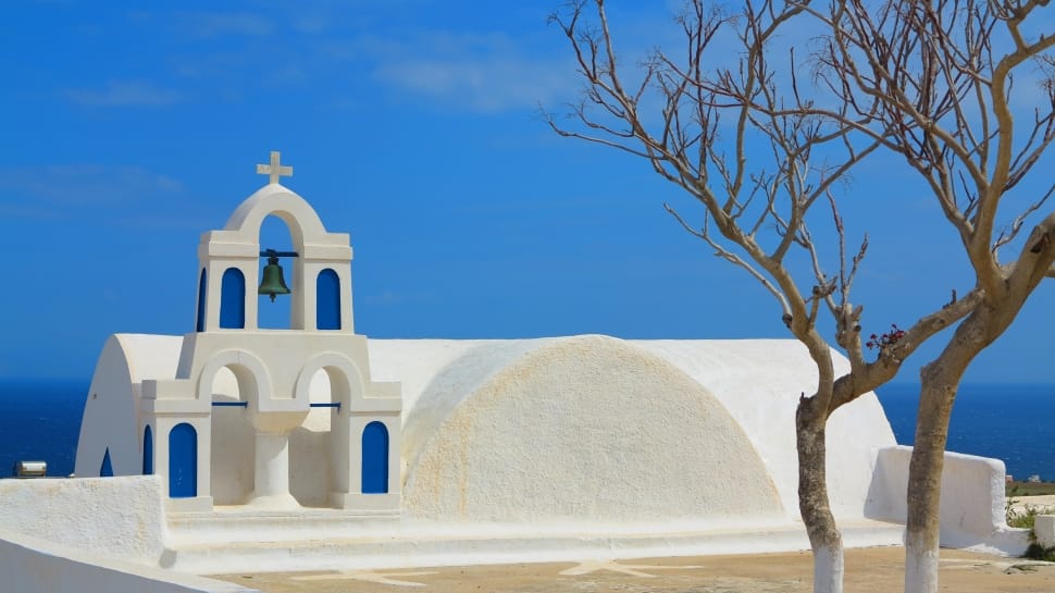 White Houses, Santorini, Greece, architecture, day preview