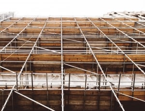 brown wooden building frame thumbnail