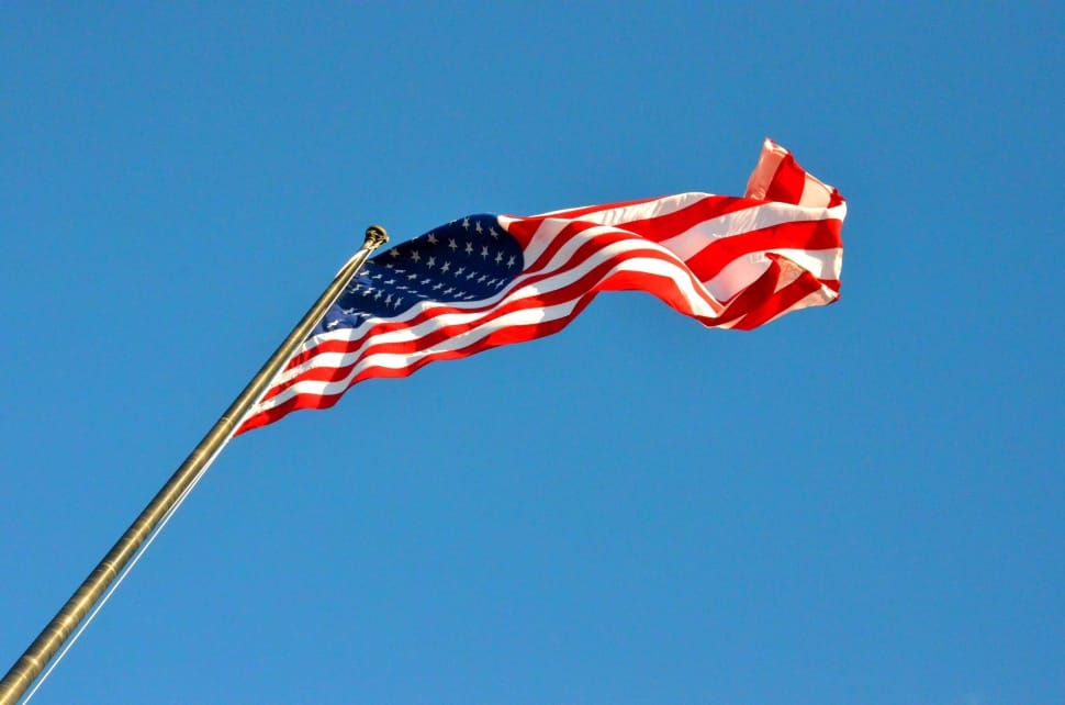 America, Star, Flutter, Usa, Flag, Red, flag, patriotism preview