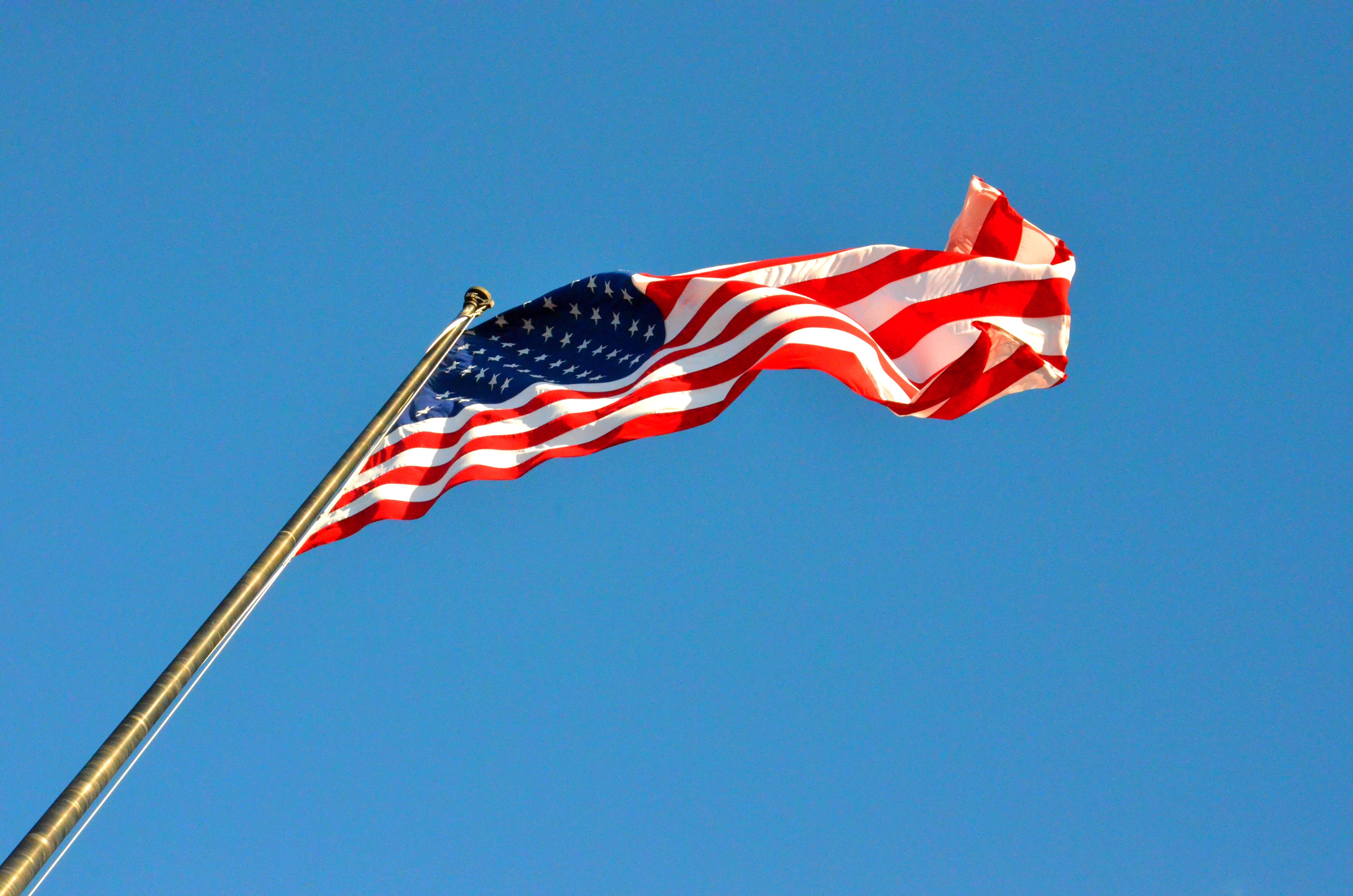America, Star, Flutter, Usa, Flag, Red, flag, patriotism