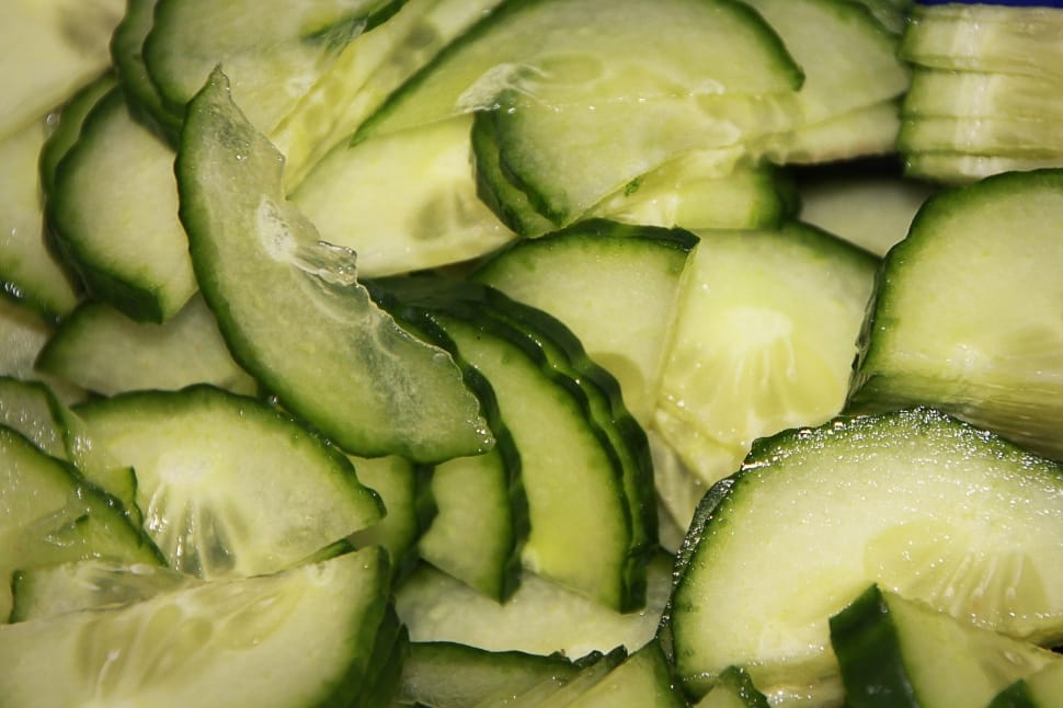 sliced cucumber preview