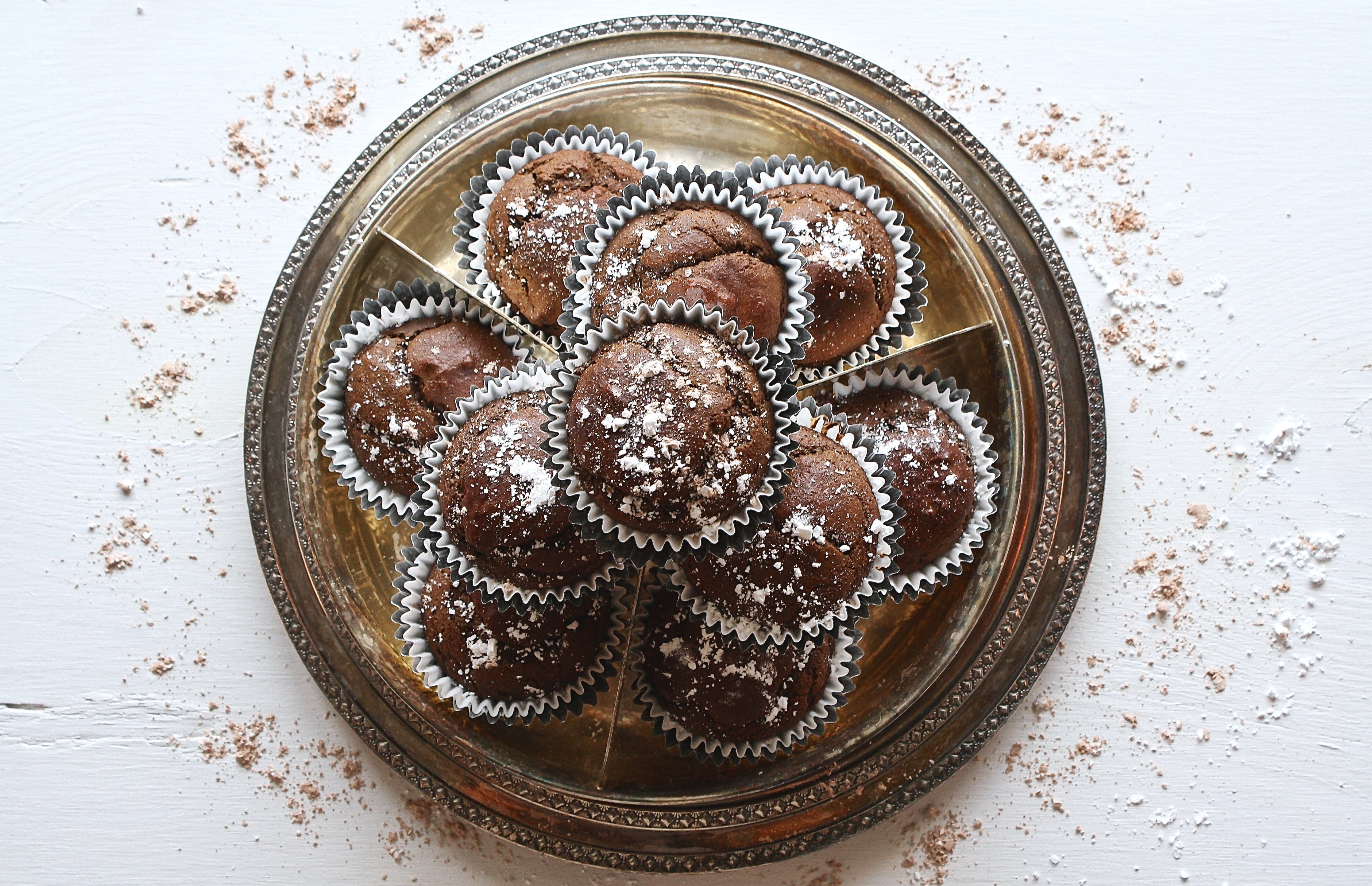 brown cupcakes