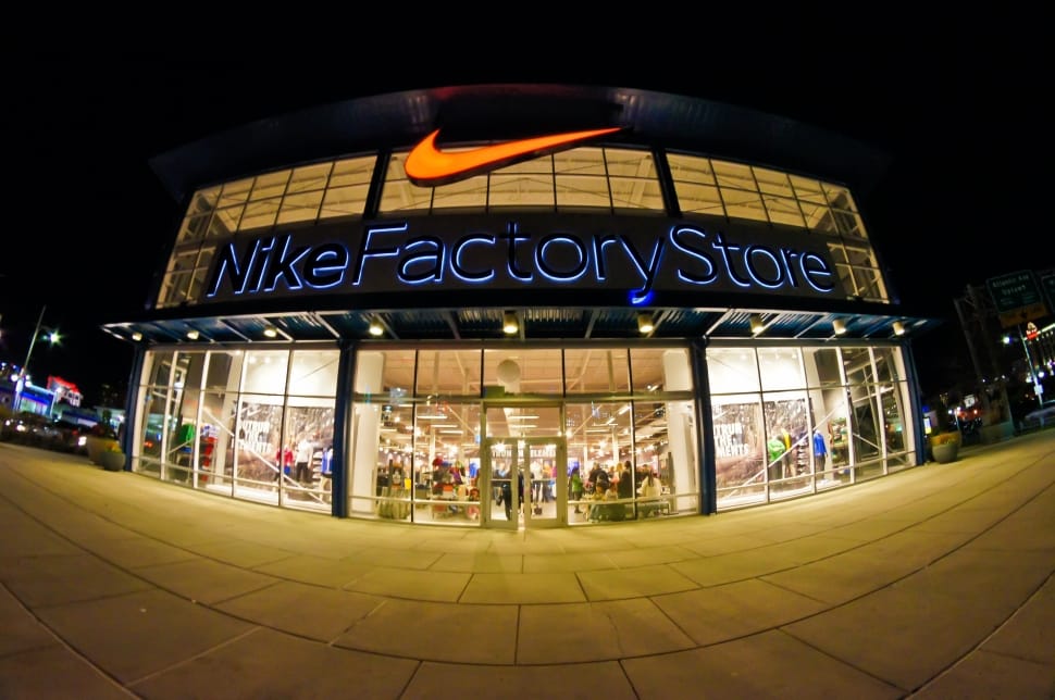 nike factory store signage preview