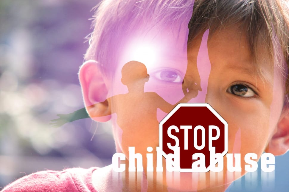 stop child abuse illustration preview