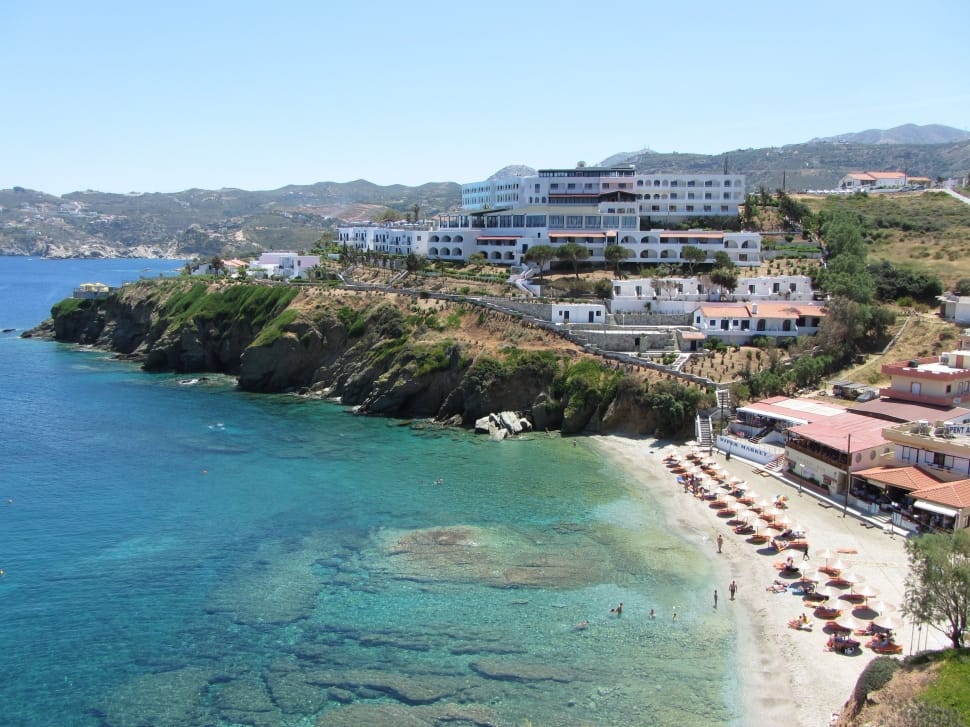 Hotel, Island Of Crete, Beach, Greece, water, sea preview