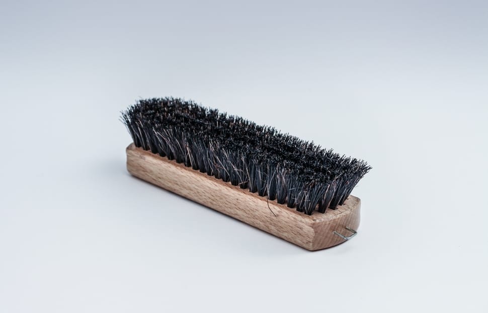 brown wooden handled brush preview