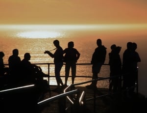 silhouette of 10 person in ship thumbnail