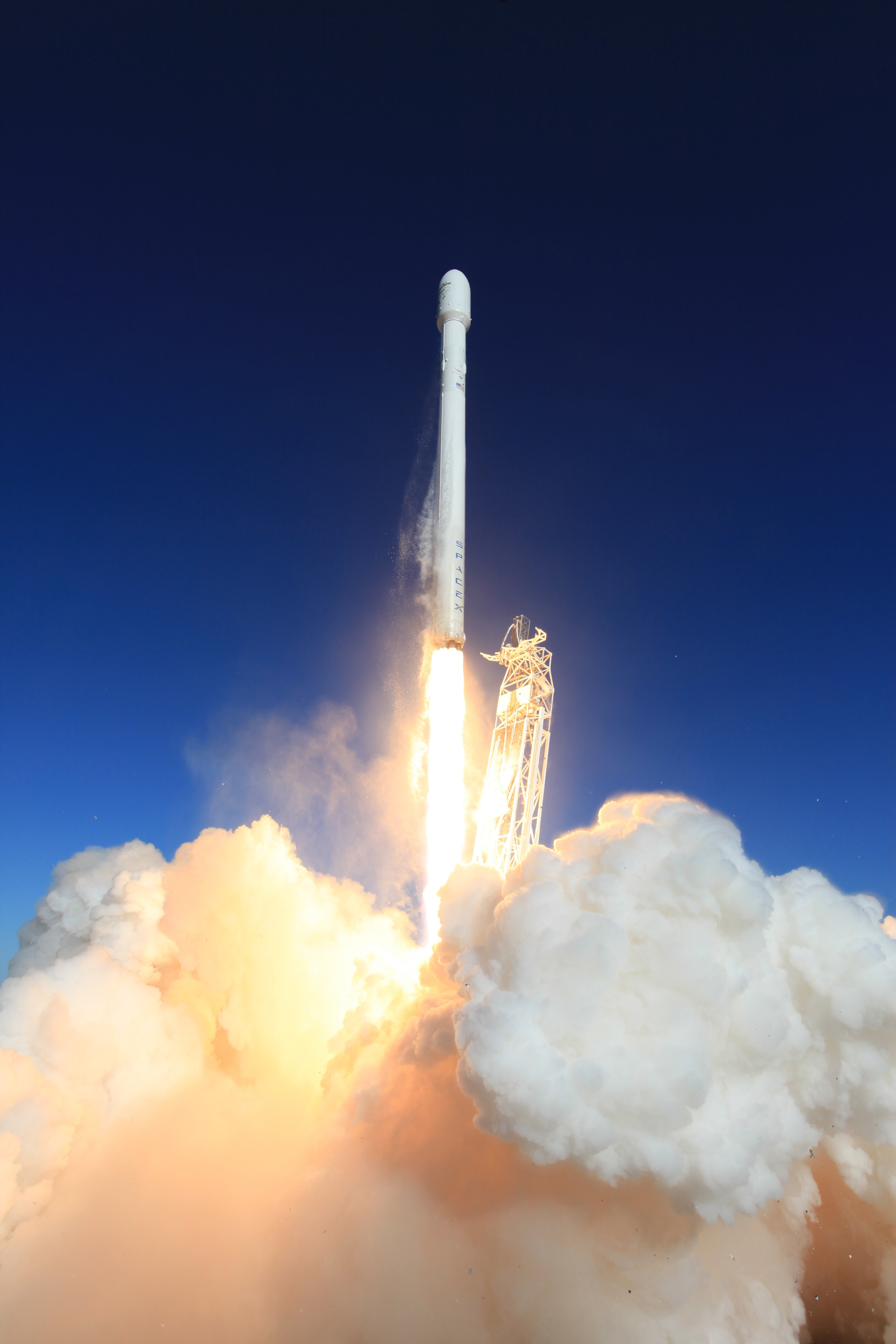 Lift-Off, Spacex, Rocket Launch, Launch, smoke - physical structure, no people