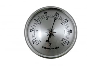 gray and black analog Thermometer thumbnail