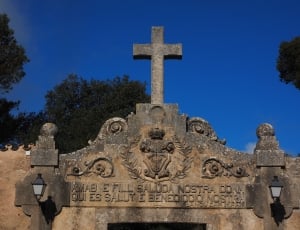 Cross, Monastery Cura, Cura, Input, cross, cemetery thumbnail