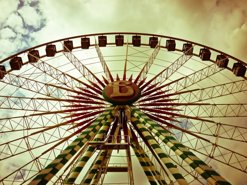 Folk Festival, Ferris Wheel, Rides, Fair, amusement park, ferris wheel preview
