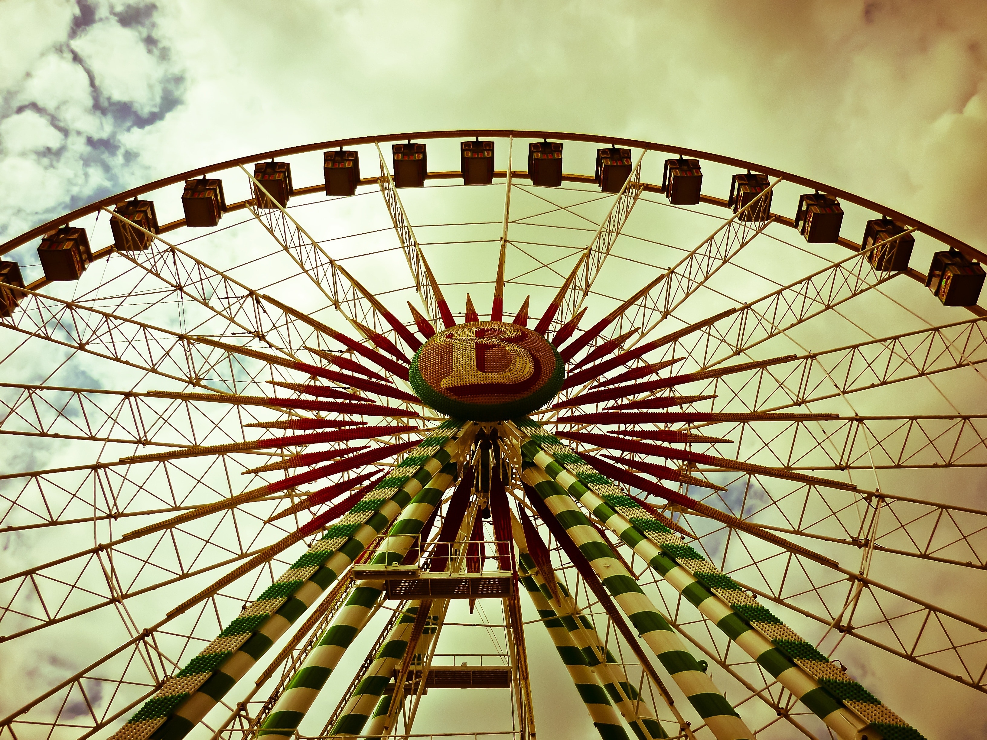 Folk Festival, Ferris Wheel, Rides, Fair, amusement park, ferris wheel