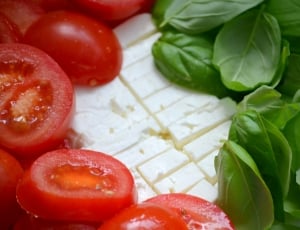 Tomato, Frisch, Basil, Healthy, food and drink, leaf thumbnail