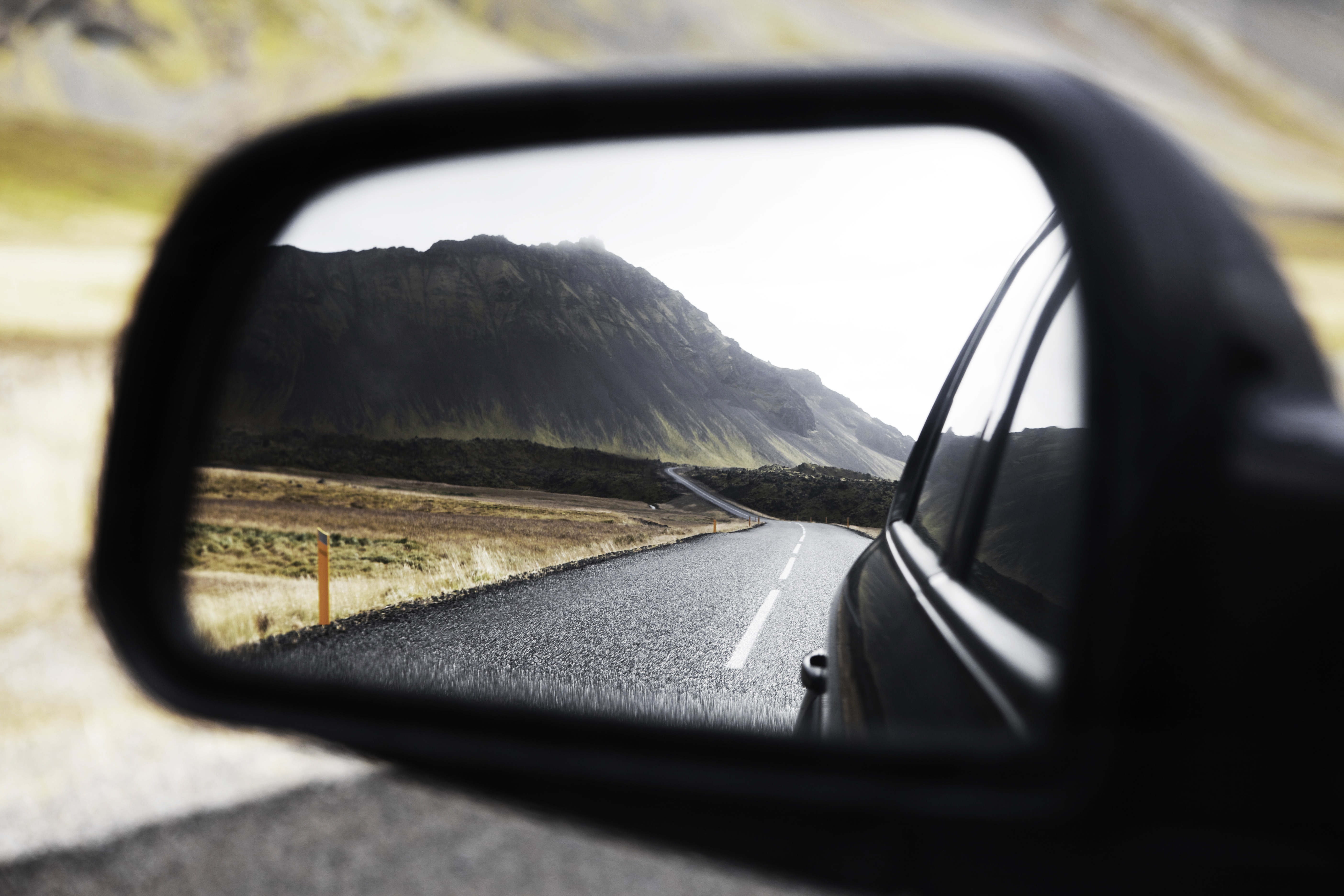 car left side mirror