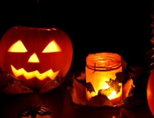 Celebration, Dark, Autumn, Black, pumpkin, halloween thumbnail