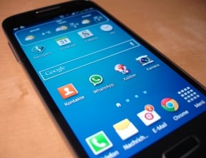 Smartphone, Galaxy S4 Mini, Samsung, technology, communication thumbnail