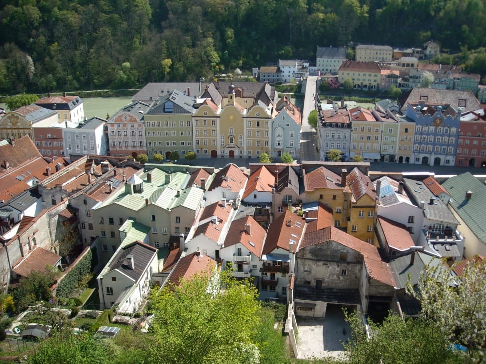 Upper Bavaria, Burghausen, Middle Ages, building exterior, architecture preview