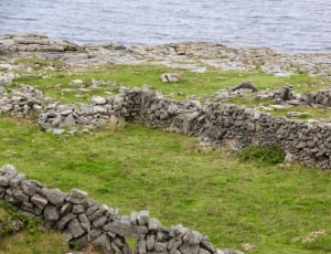 Ireland, Stone, Wall, Stone Wall, Irish, no people, rock - object thumbnail