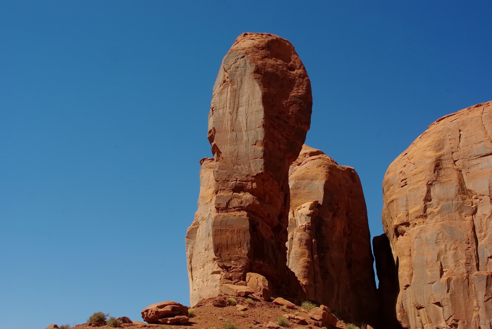 Cliff, Usa, Sandstone, Monument Valley, rock - object, rock formation