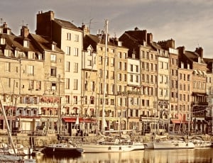 Sea, Normandy, Honfleur, France, Holiday, building exterior, architecture thumbnail