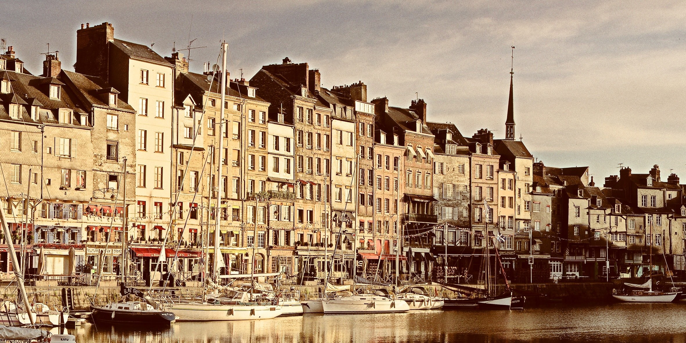 Sea, Normandy, Honfleur, France, Holiday, building exterior, architecture