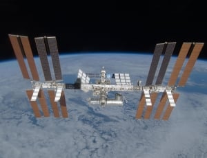 grey and brown international space station thumbnail