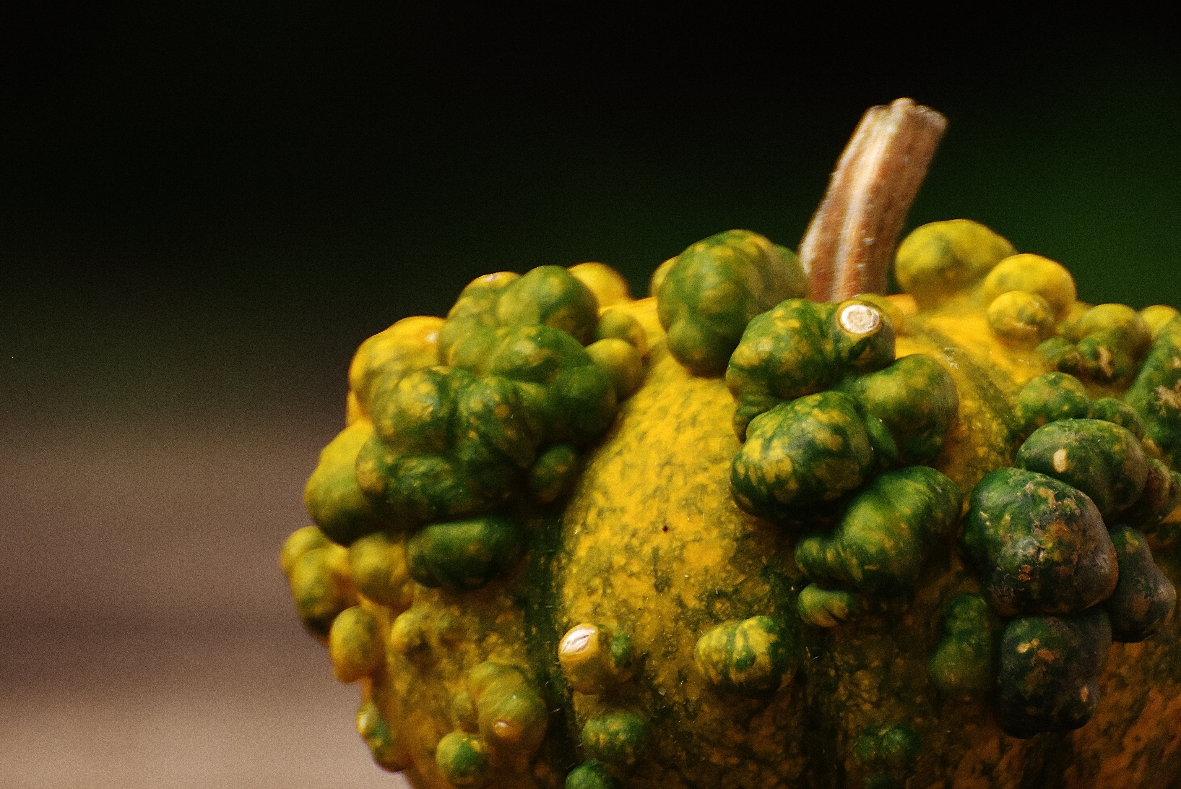 green and yellow fruit