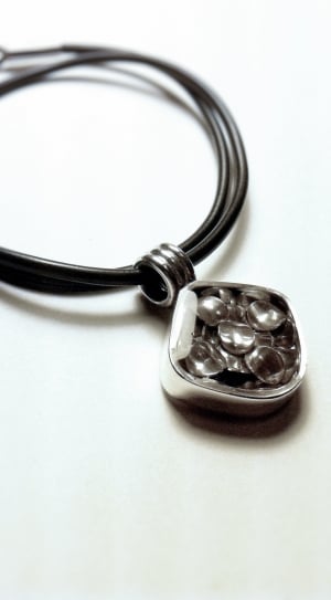 black and silver bracelet thumbnail