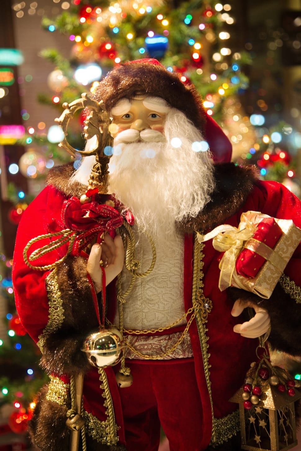 Santa, Christmas, Claus, Old-Fashioned, christmas, christmas tree preview