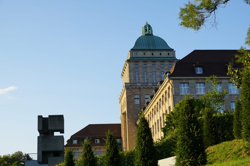 Zurich, Switzerland, Eth, University, building exterior, architecture preview