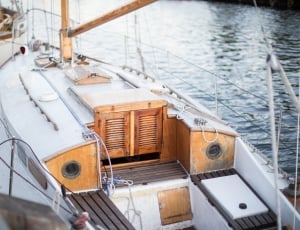 white and brown yacht thumbnail