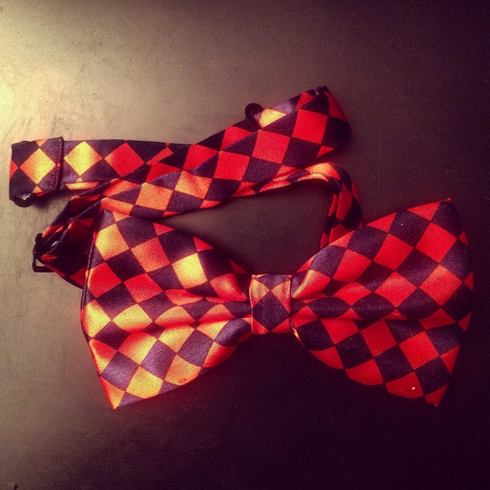 orange and blue bow ribbon preview