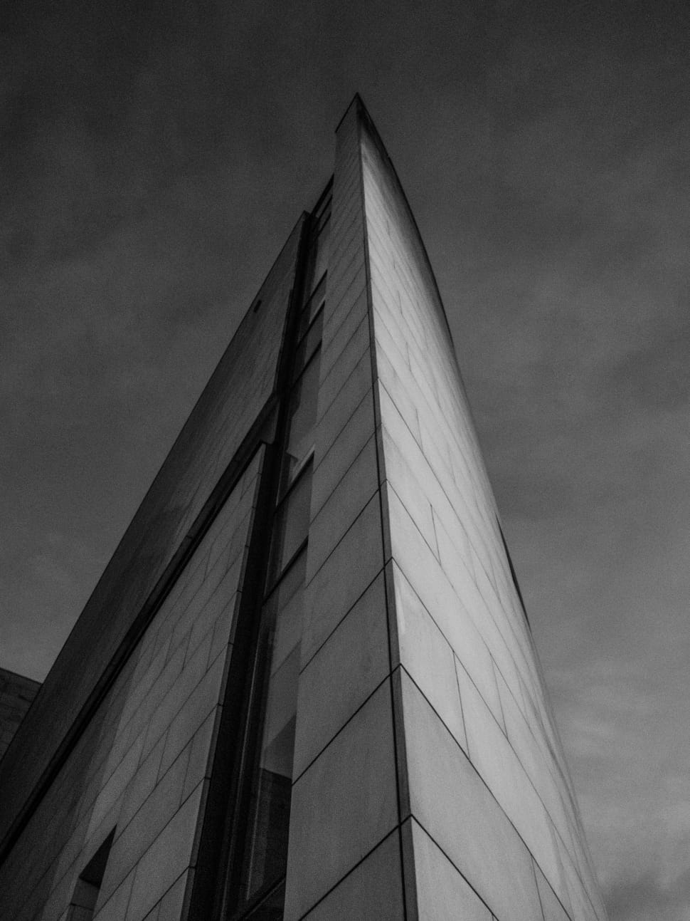 gray scale photo of building preview