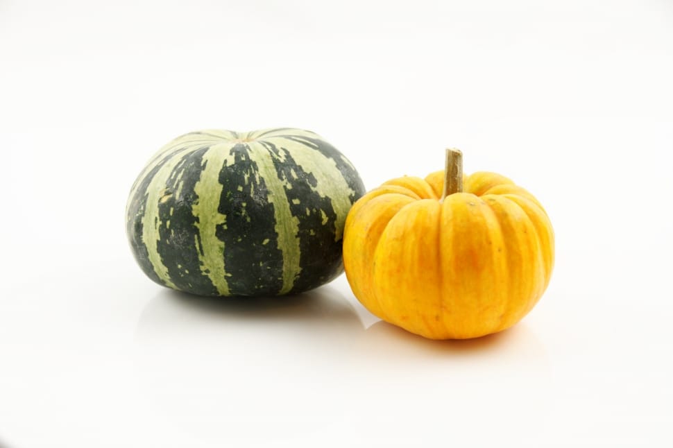 yellow pumpkin and green watermelon preview