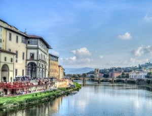 Italy, Europe, Florence, Arno River, architecture, building exterior thumbnail