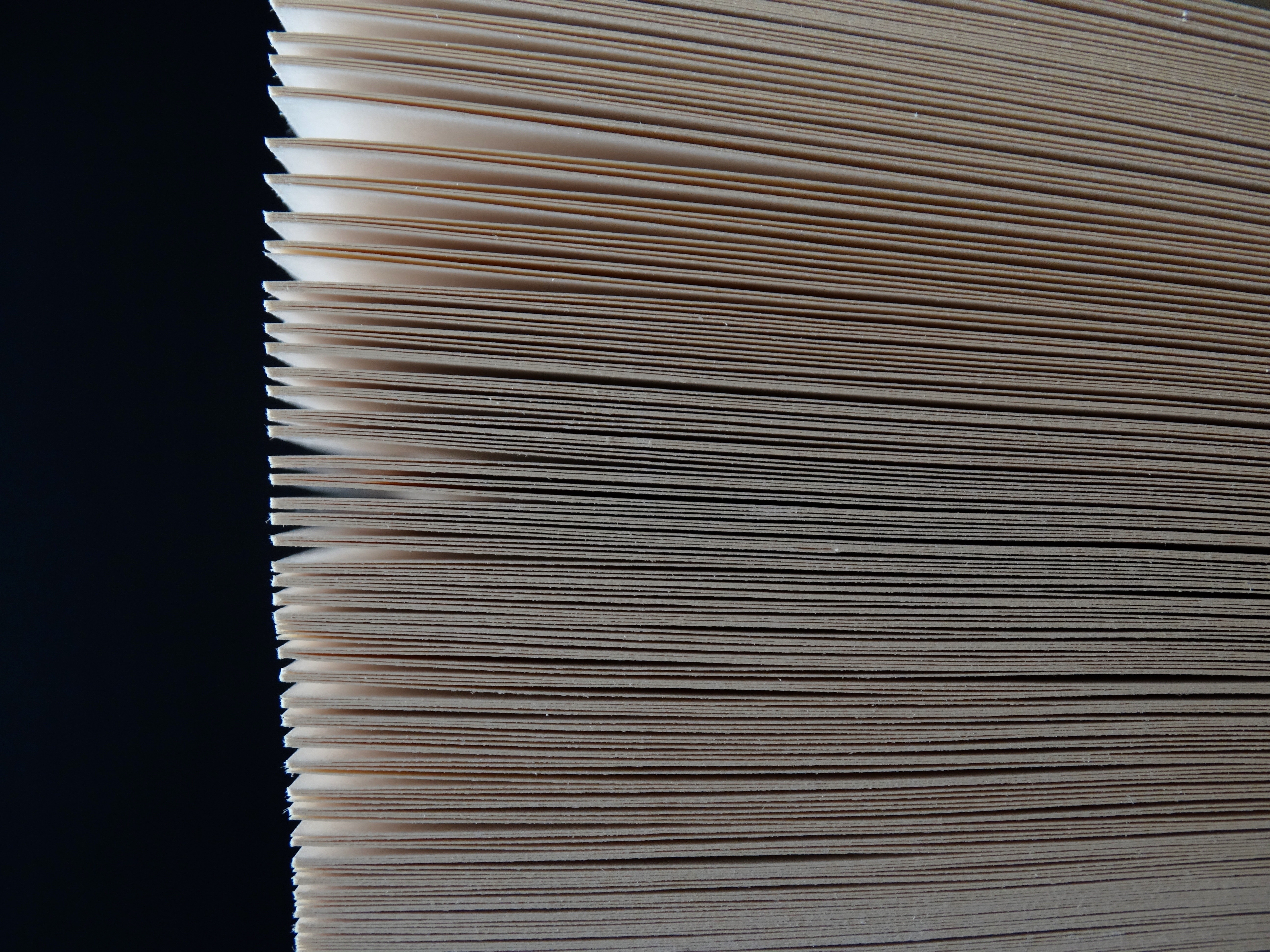timelapse photo of book paper